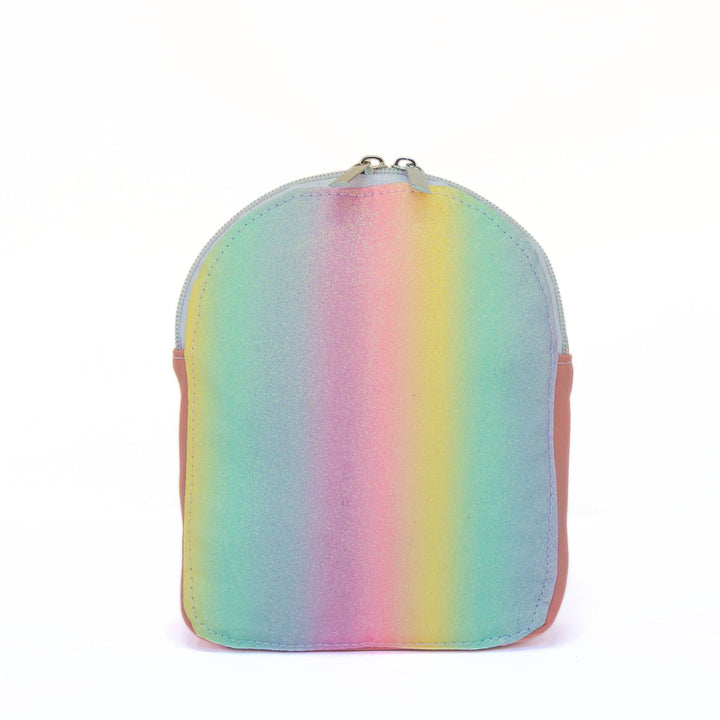 Pastel Ombré Glitter Rainbow Mini Sling Bag - Emma Easter Handcrafted