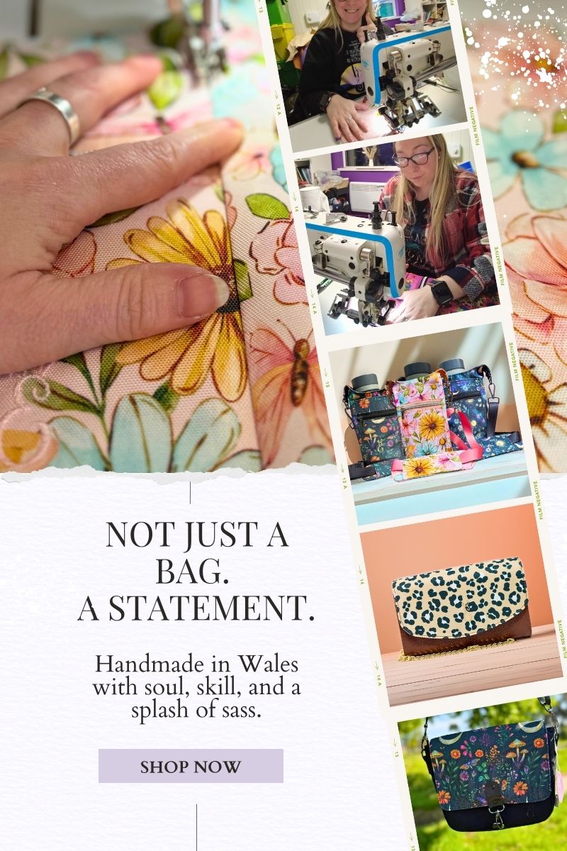 Handcrafted leather and vegan bags by Emma Easter - sustainable Welsh craftsmanship - mobile version
