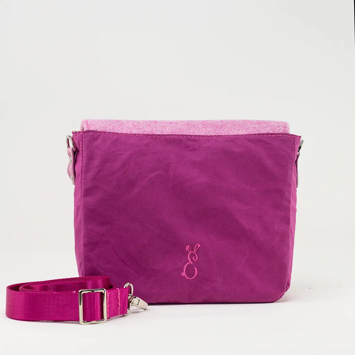 Penelope Crossbody - Harris Tweed & Oilskin