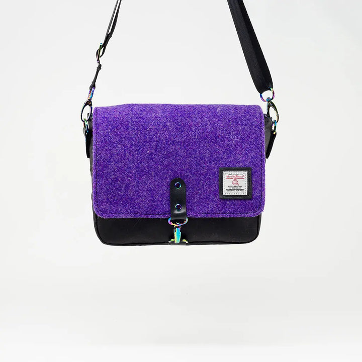 Aurora Crossbody - Harris Tweed & Oilskin